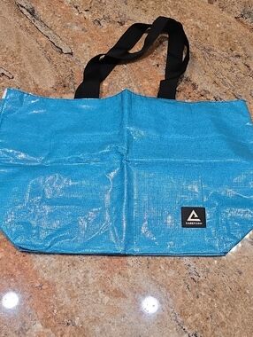 Rareform Blue Tote Bag with Black Straps